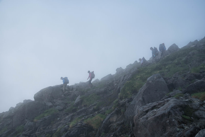 登山者達