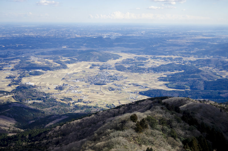 山頂からの景色